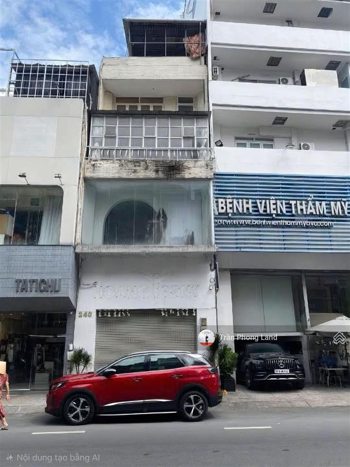 Chính chủ gửi cho thuê nhà mặt tiền 240 võ văn tần, p5, q3, 5x12m, trệt lửng 3 lầu, 0908 140 ***