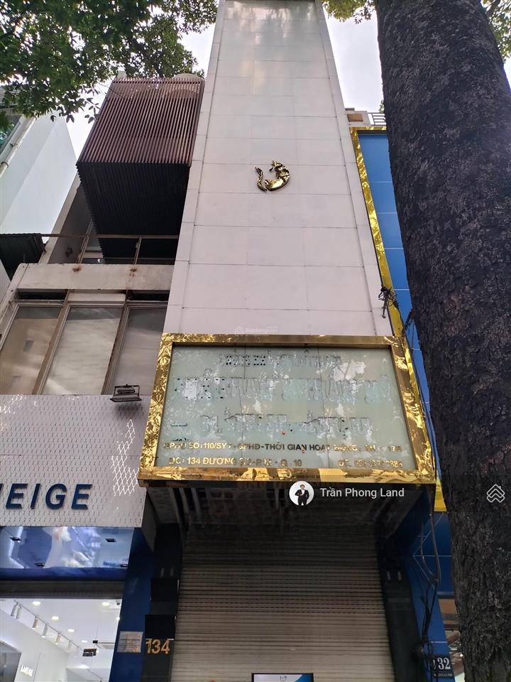 Chính chủ cho thuê nhà mặt tiền 134 ba tháng hai, p12, q10, 4.2x27m, hầm 6 lầu tm, 0908 140 ***