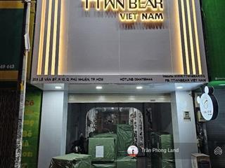 Chính chủ gửi cho thuê nhà mặt tiền 203 lê văn sỹ, p13, q. phú nhuận, 4x25m, trệt + lầu, 0908 140 ***