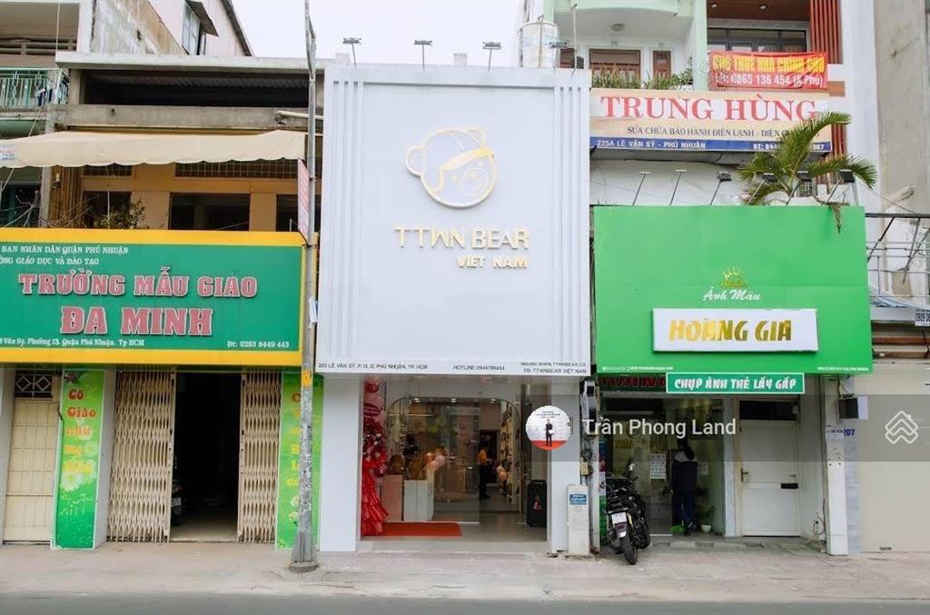 Chính chủ gửi cho thuê nhà mặt tiền 203 lê văn sỹ, p13, q. phú nhuận, 4x25m, trệt + lầu, 0908 140 ***