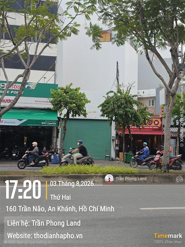 Chính chủ gửi cho thuê nhà mặt tiền 272 trần não. p. bình an, q2, 5(6.2)x23m, 1 trệt, 0908 140 ***