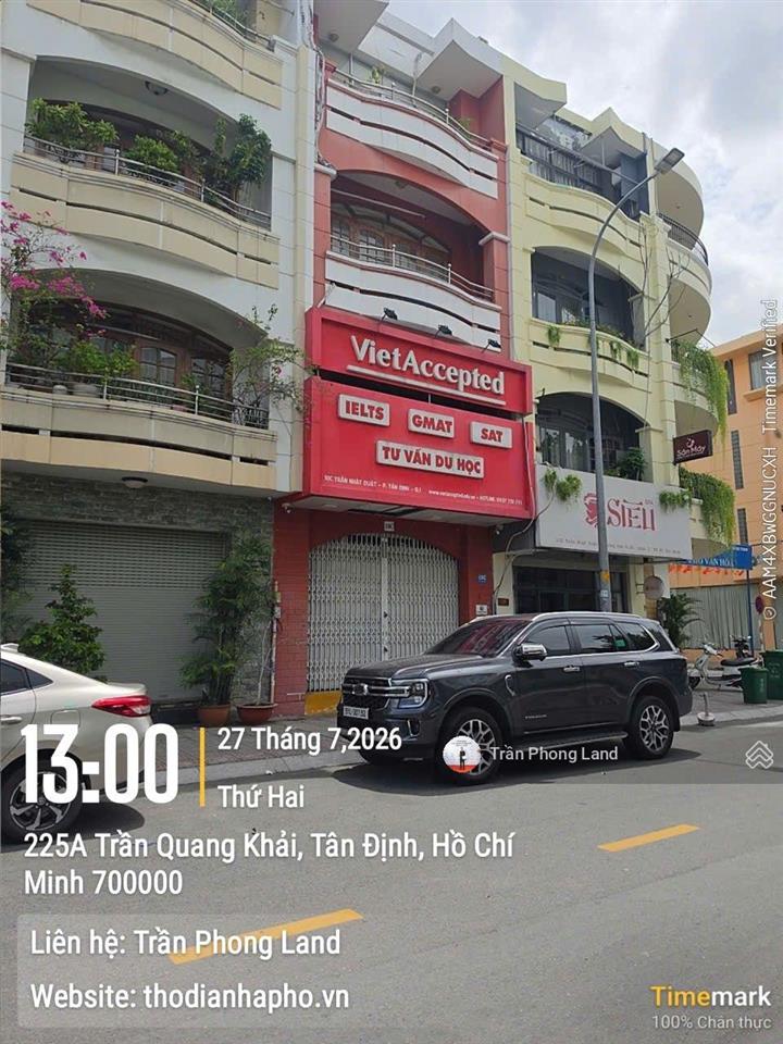 Chính chủ gửi cho thuê nhà mặt tiền 10c trần nhật duật, quận 1, 5x16m, trệt 3 lầu, 0908 140 ***