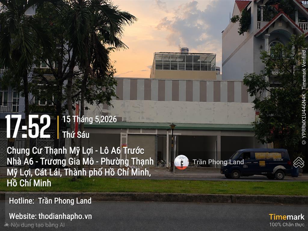Chính chủ gửi cho thuê nhà mặt tiền 2426 trương gia mô, p. thạnh mỹ lợi, q2, 16x18m, 0908 140 ***