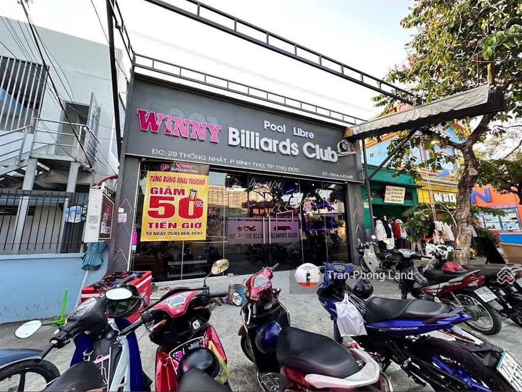 Chính chủ cho thuê nhà mặt tiền 29 thống nhất, p. bình thọ, tp. thủ đức, 8x30m, 0908 140 ***