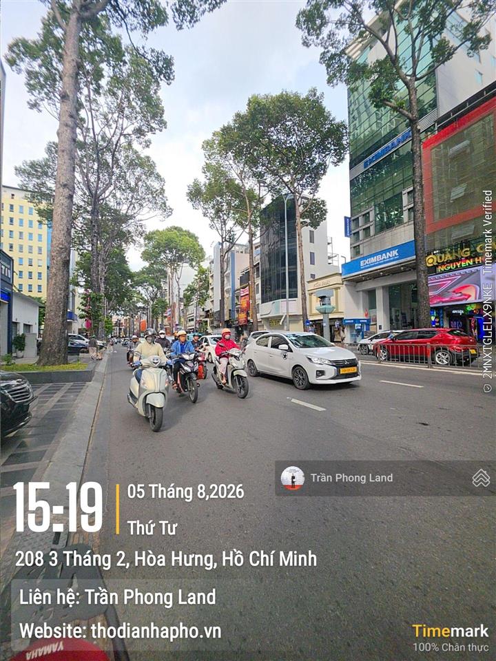 Chính chủ gửi cho thuê nhà mặt tiền 6969a ba tháng hai, p11, q10, 8.6(10)x16m, 0908 140 ***