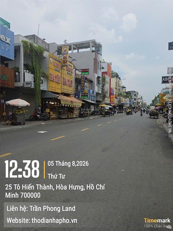 Chính chủ gửi cho thuê nhà mặt tiền 51 tô hiến thành, p13, q10, 4.5x18m, trệt 2 lầu, 0908 140 ***