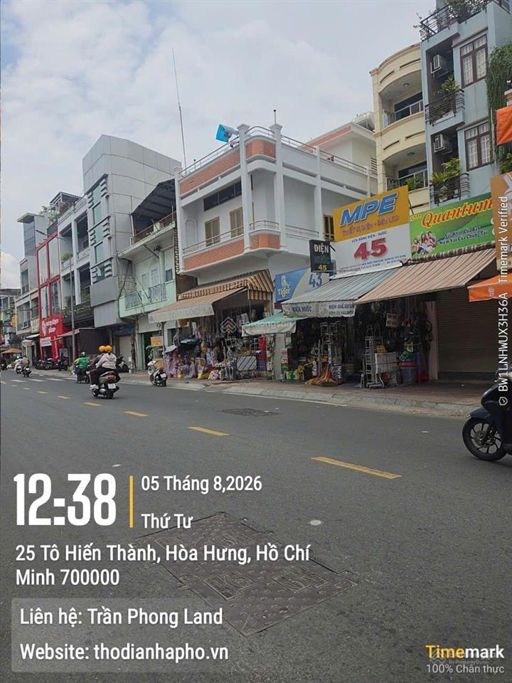Chính chủ gửi cho thuê nhà mặt tiền 51 tô hiến thành, p13, q10, 4.5x18m, trệt 2 lầu, 0908 140 ***