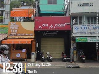Chính chủ gửi cho thuê nhà mặt tiền 51 tô hiến thành, p13, q10, 4.5x18m, trệt 2 lầu, 0908 140 ***