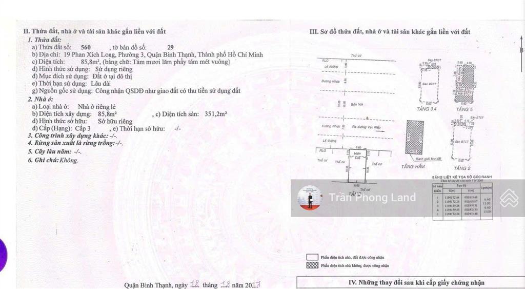 Chính chủ gửi bán nhà mặt tiền 19 phan xích long, q. bình thạnh, 6.6x13m, hầm 5 tầng, 0938 140 ***