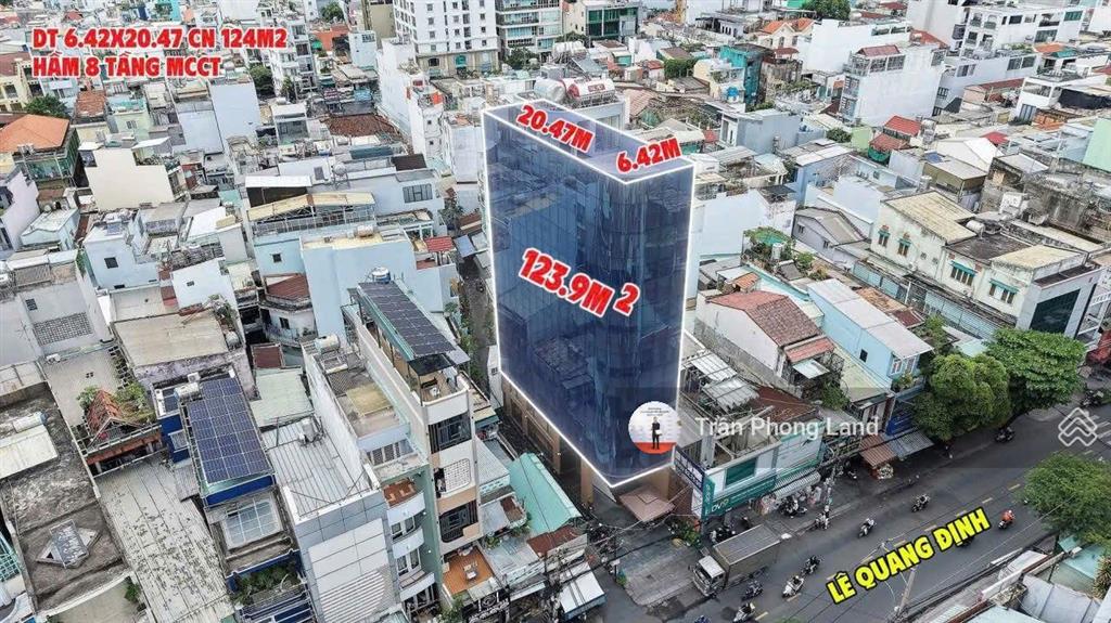 Chính chủ gửi bán tòa nhà góc 2 mặt tiền 8284 lê quang định, p14, q. bình thạnh, 0938 140 ***