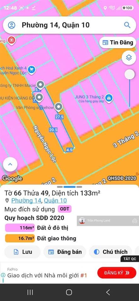 Chính chủ gửi cho thuê nhà 3 mặt tiền 572 ba tháng hai, p14, q10, 4.5x28m, trệt + lầu, 0908 140 ***
