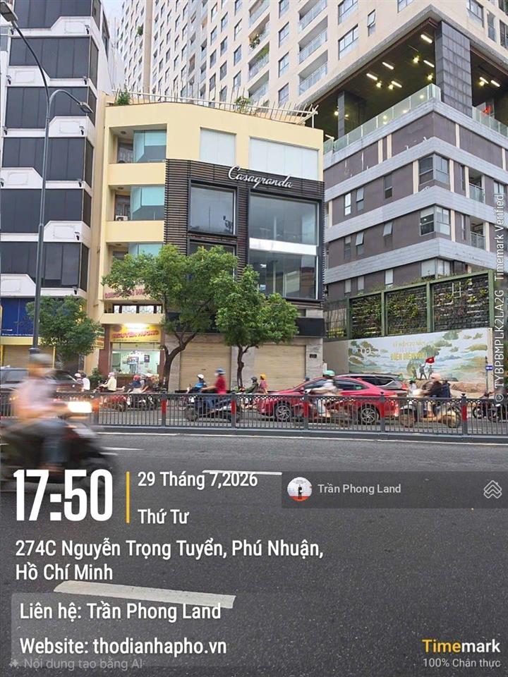 Chính chủ gửi cho thuê nhà góc 2 mặt tiền 152 nguyễn văn trỗi, p8, q. phú nhuận, 7x10m, 0908 140 ***