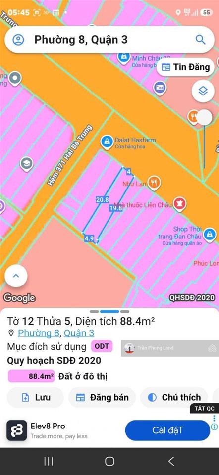 Chính chủ gửi cho thuê nhà mặt tiền 369 hai bà trưng, p. võ thị sáu, q3, 4(4.9)x20m, 0908 140 ***