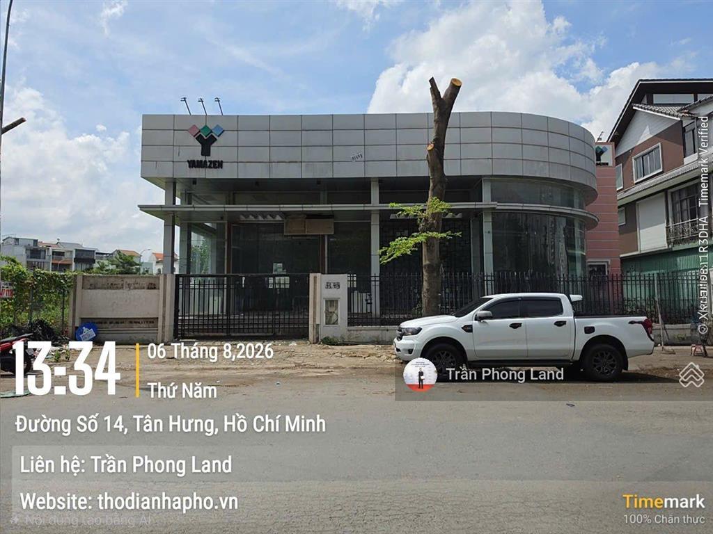 Chính chủ gửi cho thuê nhà mặt tiền a21a22 đường số 14, p. tân phong, q7, 20x25m, 0908 140 ***