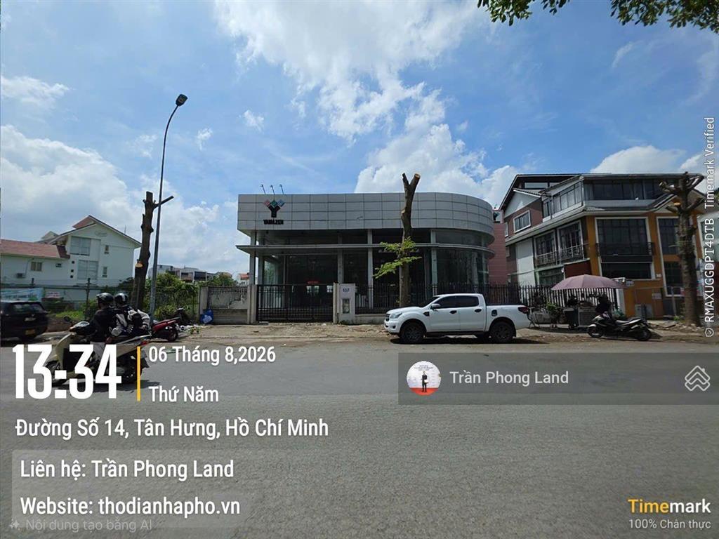 Chính chủ gửi cho thuê nhà mặt tiền a21a22 đường số 14, p. tân phong, q7, 20x25m, 0908 140 ***