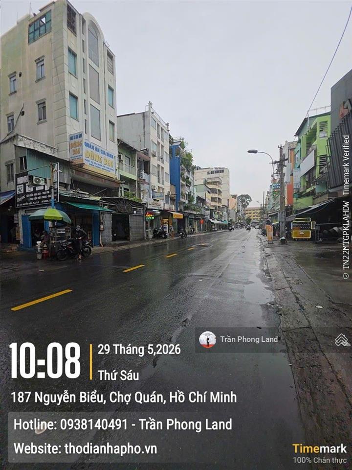 Chính chủ gửi cho thuê nhà góc 2 mặt tiền 175 nguyễn biểu, p2, q5, 7x10m, trệt 4 lầu, 0908 140 ***