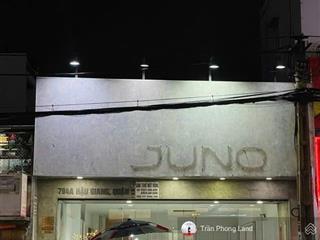 Chính chủ gửi cho thuê nhà mặt tiền 794a hậu giang, p12, q6, 8x21m, 1 trệt, giá 75tr, 0908 140 ***