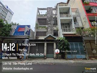 Chính chủ gửi bán nhà mặt tiền  thạch thị thanh, q1, 16.8x20m, 334.37m2, 0938 140 ***