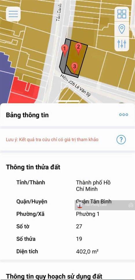 Chính chủ gửi bán nhà góc 2 mặt tiền 226/26 lê văn sỹ và 57 tân canh, q. tân bình, 0938 140 ***