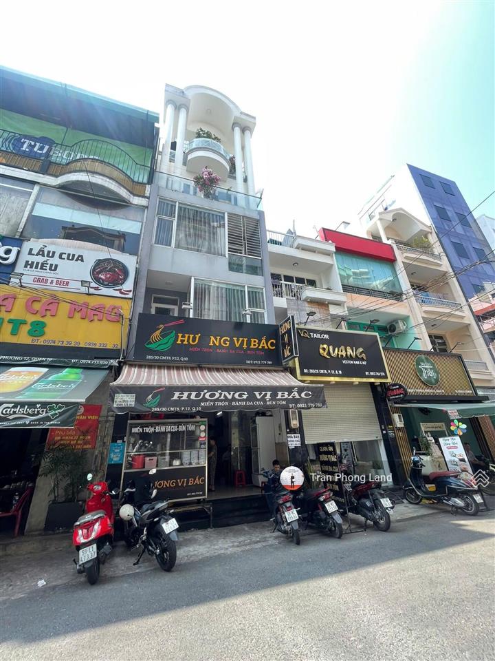 Chính chủ gửi cho thuê nhà hẻm xe hơi 285/30 cách mạng tháng tám, p12, q10, 4,8x18m, 0908 140 ***