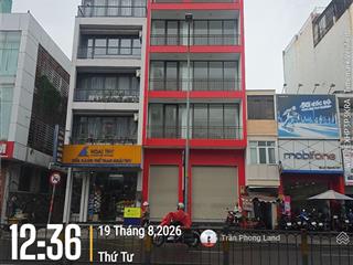 Chính chủ cho thuê nhà 2 mặt tiền 51b53a lê văn duyệt, p3, q. bình thạnh, trệt 4 lầu, 0908 140 ***