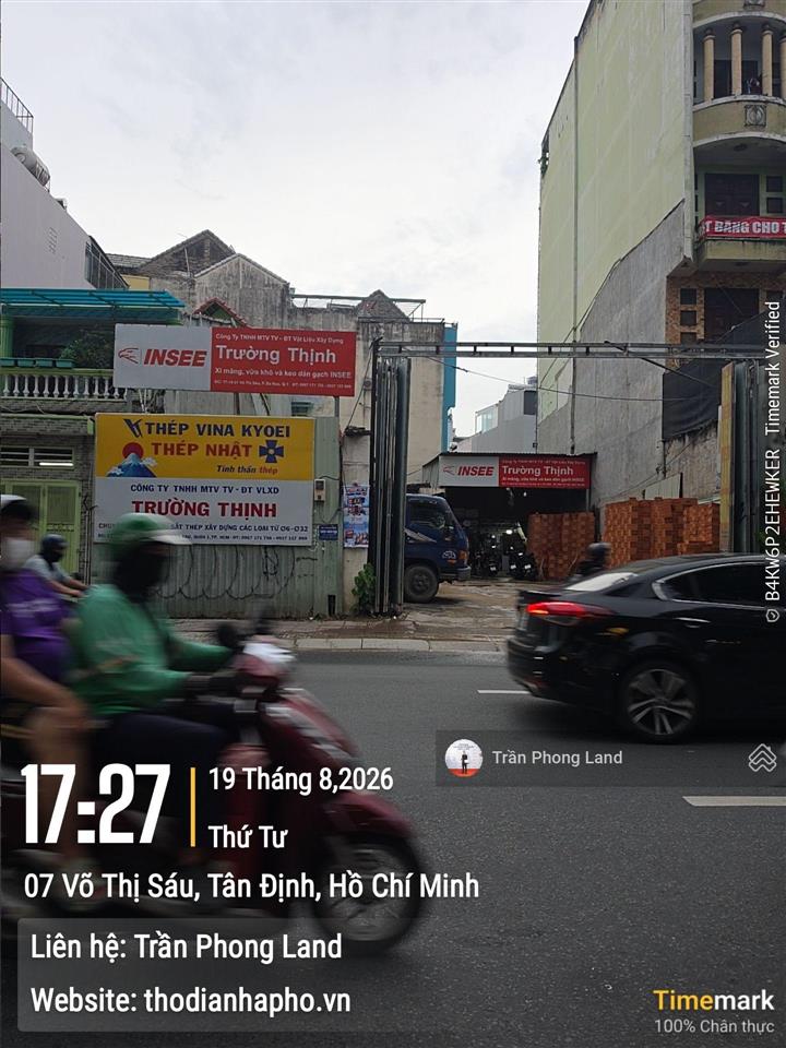 Chính chủ gửi cho thuê đất mặt tiền 171921 võ thị sáu, p. đakao, q1, 13.5x25m, 0908 140 ***