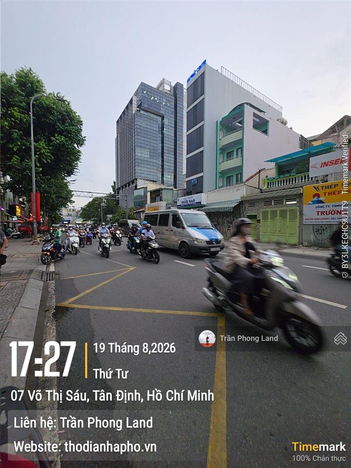 Chính chủ gửi cho thuê đất mặt tiền 171921 võ thị sáu, p. đakao, q1, 13.5x25m, 0908 140 ***