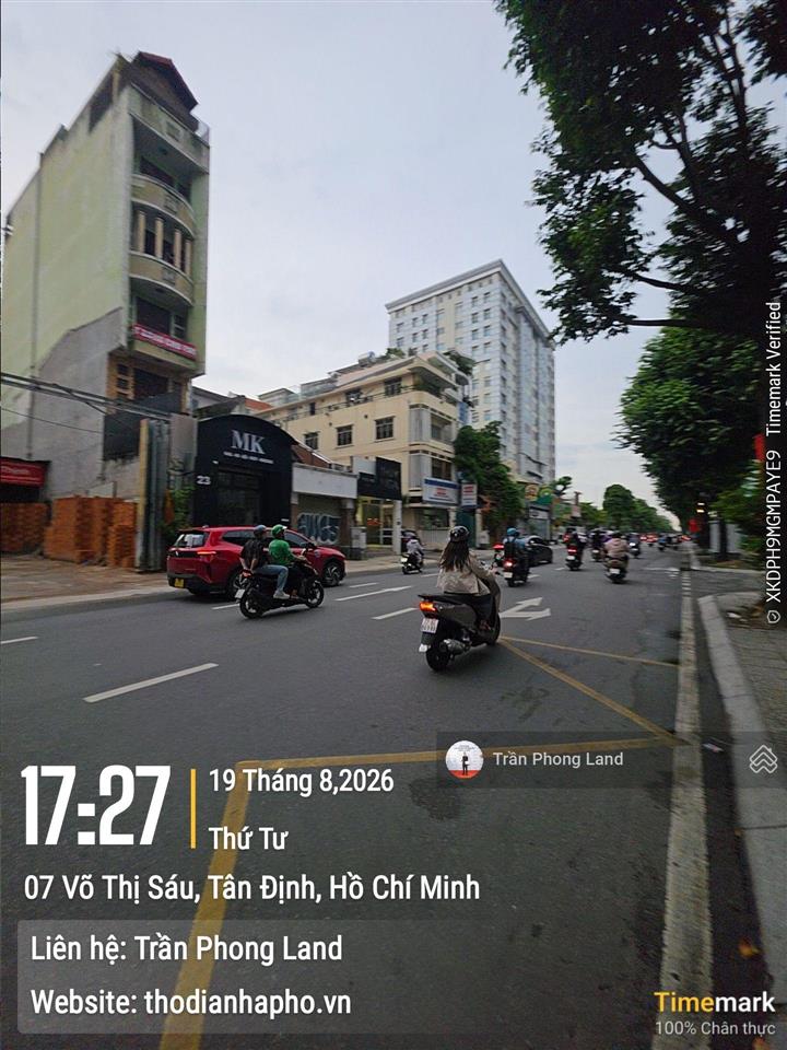 Chính chủ gửi cho thuê đất mặt tiền 171921 võ thị sáu, p. đakao, q1, 13.5x25m, 0908 140 ***