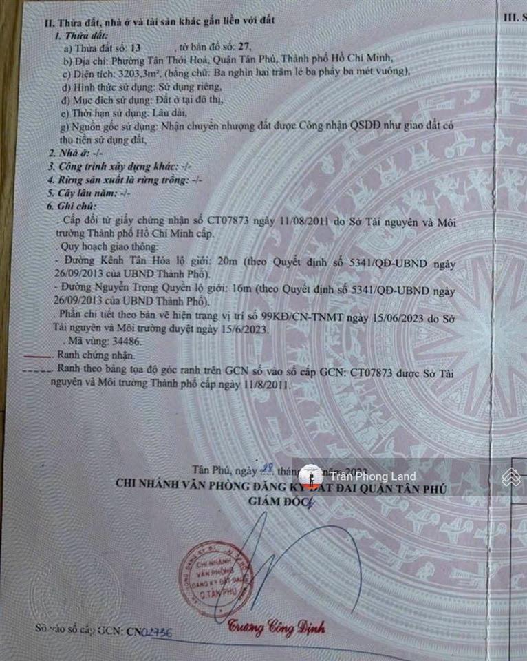 Chính chủ gửi bán nhà góc 2 mặt tiền số 10 nguyễn trọng quyền  kênh tân hóa, q.tân phú, 0938 140 ***