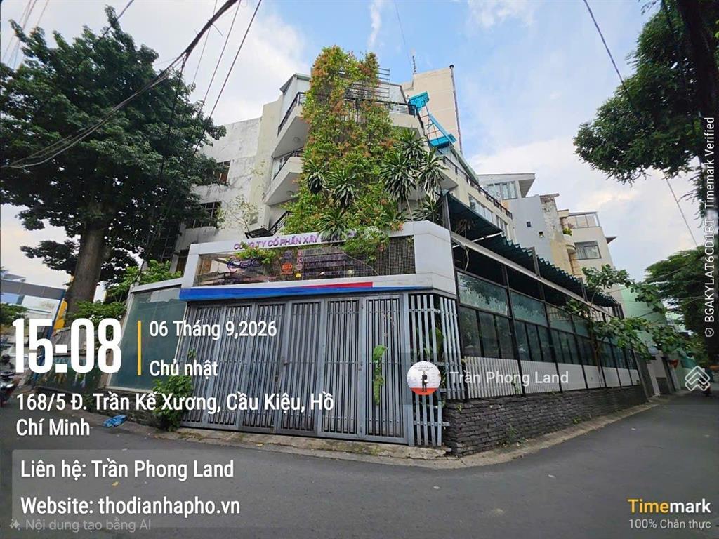 Chính chủ gửi cho thuê nhà góc 2 mặt tiền 176a trần kế xương, p7, q. phú nhuận, 204m2, 0908 140 ***