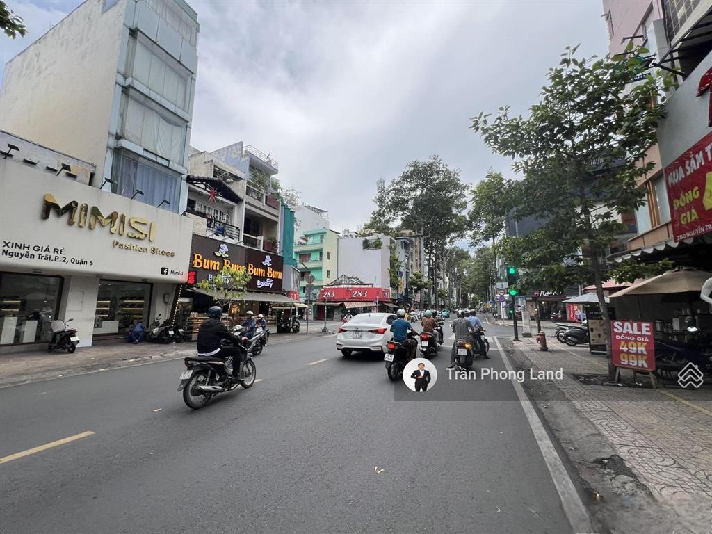 Chính chủ gửi cho thuê nhà mặt tiền 271 nguyễn trãi, p2, q5, 3.5x13.5m, trệt lửng 3 lầu, 0908 140 ***