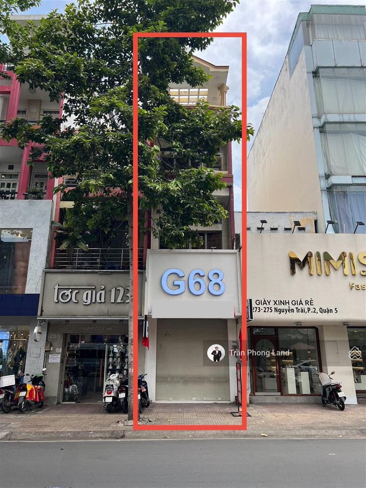 Chính chủ gửi cho thuê nhà mặt tiền 271 nguyễn trãi, p2, q5, 3.5x13.5m, trệt lửng 3 lầu, 0908 140 ***