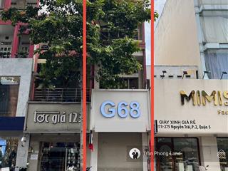 Chính chủ gửi cho thuê nhà mặt tiền 271 nguyễn trãi, p2, q5, 3.5x13.5m, trệt lửng 3 lầu, 0908 140 ***