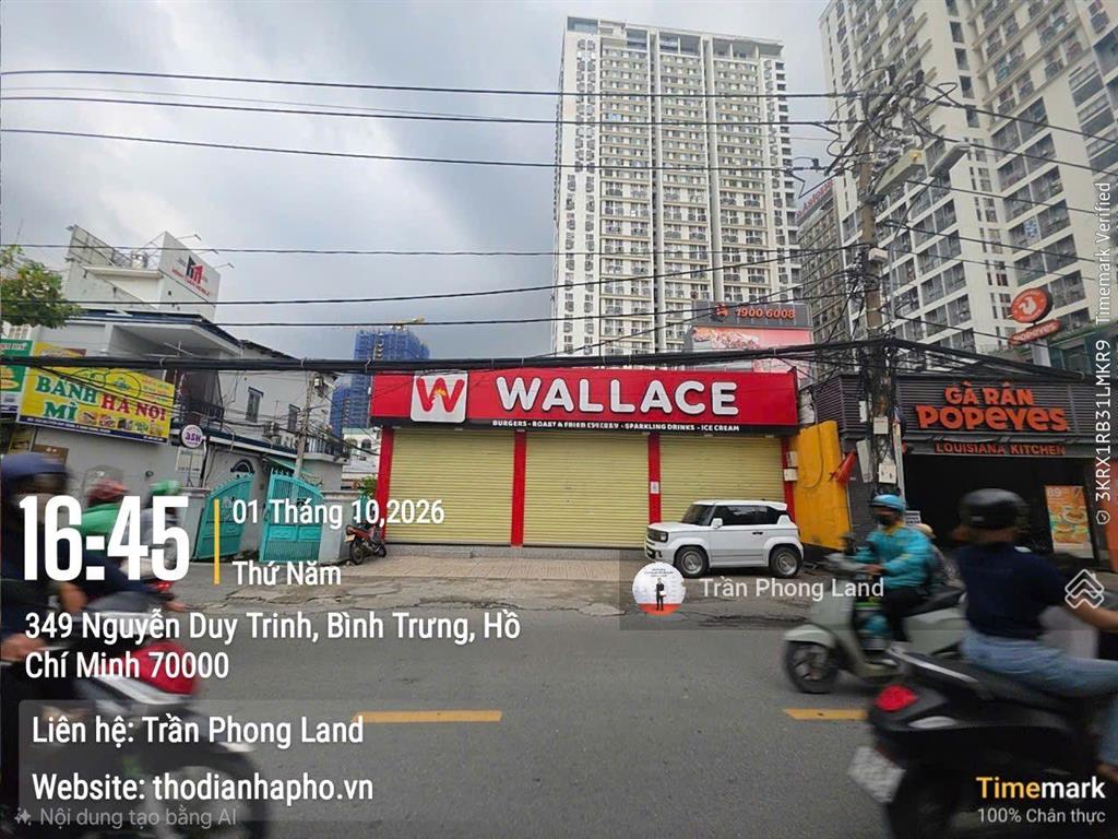 Chính chủ gửi cho thuê nhà mặt tiền 355 nguyễn duy trinh, p. bình trưng tây, q2, 12x12m, 0908 140 ***