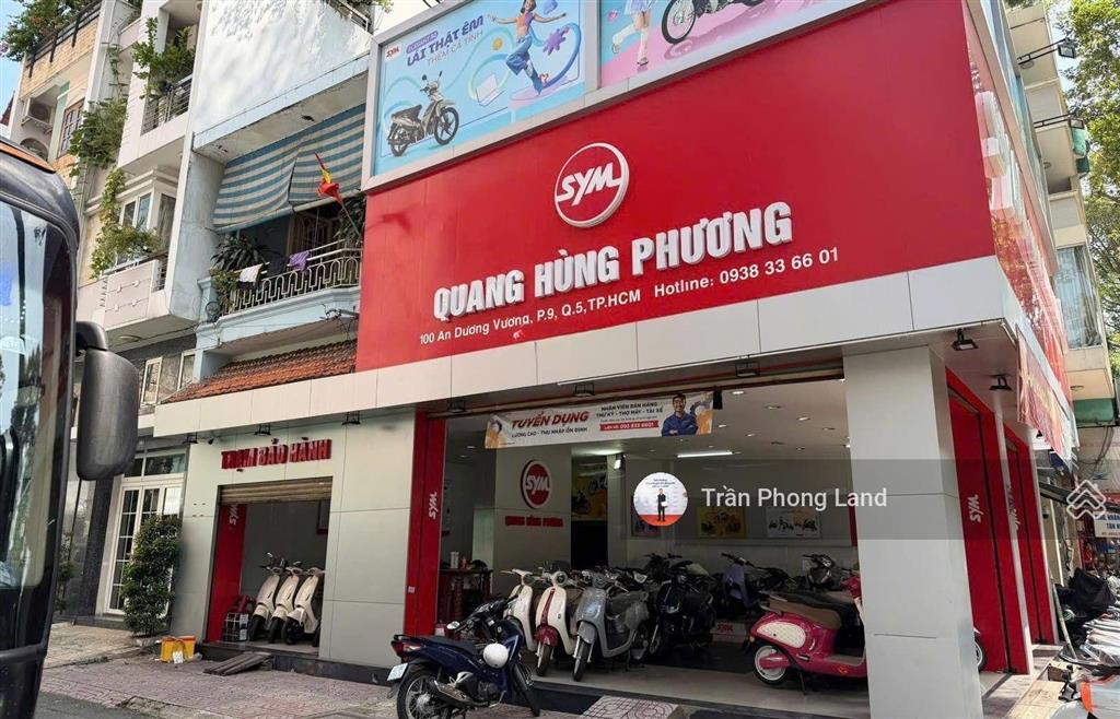 Chính chủ gửi cho thuê nhà góc 2 mặt tiền 100 an dương vương, p9, q5, 8x10m, 1 trệt, 0908 140 ***
