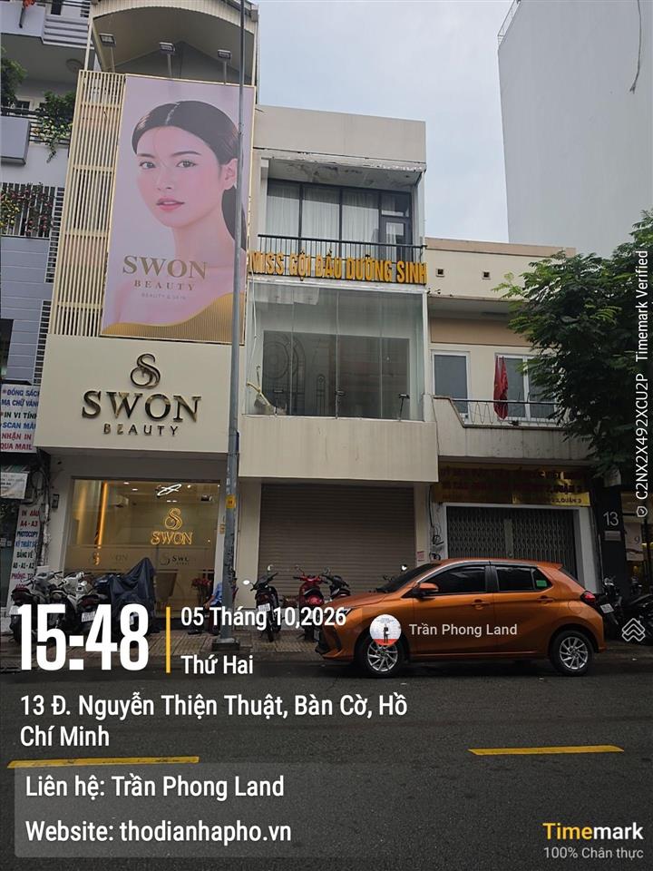 Chính chủ gửi cho thuê nhà mặt tiền số 9 nguyễn thiện thuật, p2, q3, 4x14m, trệt 2 lầu, 0908 140 ***