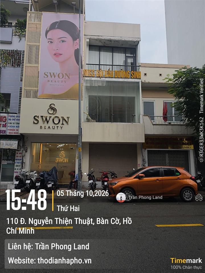 Chính chủ gửi cho thuê nhà mặt tiền số 9 nguyễn thiện thuật, p2, q3, 4x14m, trệt 2 lầu, 0908 140 ***
