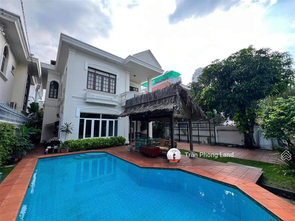 Chính chủ gửi cho thuê biệt thự mặt tiền 12 đặng hữu phổ, p. thảo điền, q2, 14x29m, 0908 140 ***