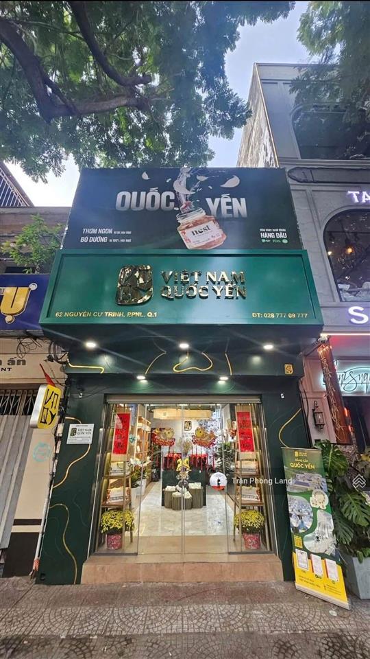 Chính chủ gửi cho thuê nhà mặt tiền 62 nguyễn cư trinh, q1, 4.3x16m, trệt 2 lầu, 0908 140 ***