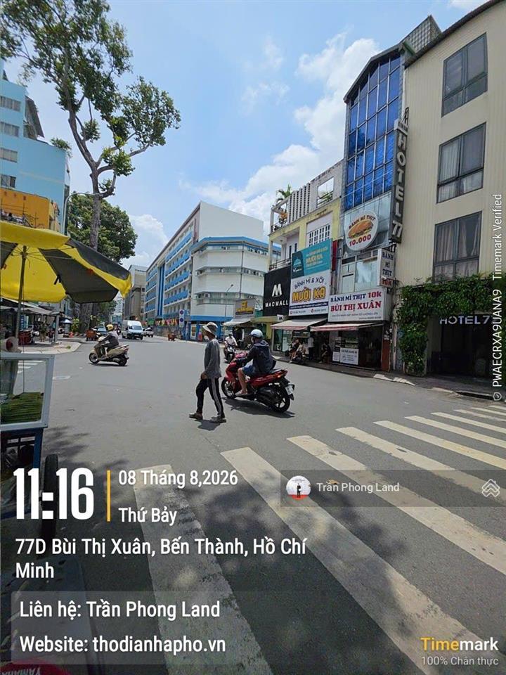 Chính chủ gửi cho thuê nhà mặt tiền 156a bùi thị xuân, p. phạm ngũ lão, q1, 4x20m, 0908 140 ***
