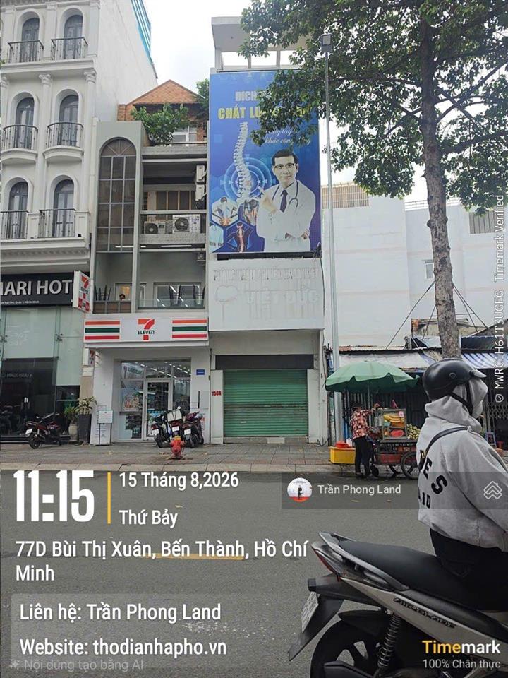 Chính chủ gửi cho thuê nhà mặt tiền 156a bùi thị xuân, p. phạm ngũ lão, q1, 4x20m, 0908 140 ***