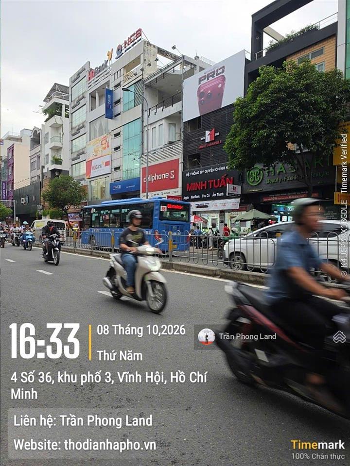 Chính chủ gửi cho thuê nhà mặt tiền 185 khánh hội, p3, q4, 6x15m, trệt 2 lầu st, 0908 140 ***