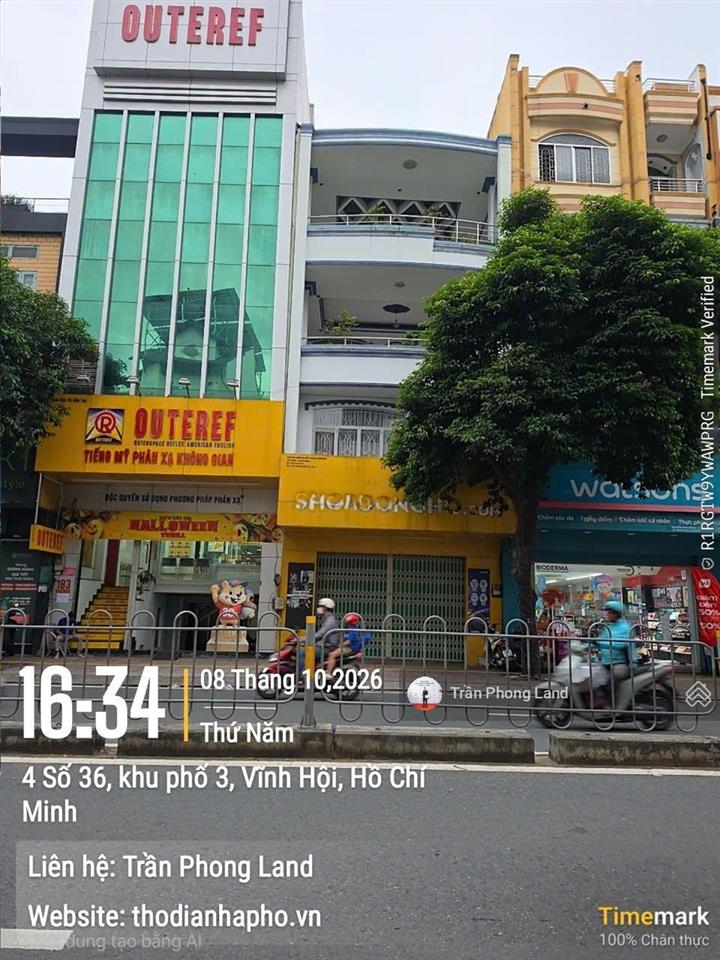 Chính chủ gửi cho thuê nhà mặt tiền 185 khánh hội, p3, q4, 6x15m, trệt 2 lầu st, 0908 140 ***