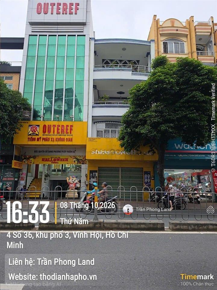 Chính chủ gửi cho thuê nhà mặt tiền 185 khánh hội, p3, q4, 6x15m, trệt 2 lầu st, 0908 140 ***