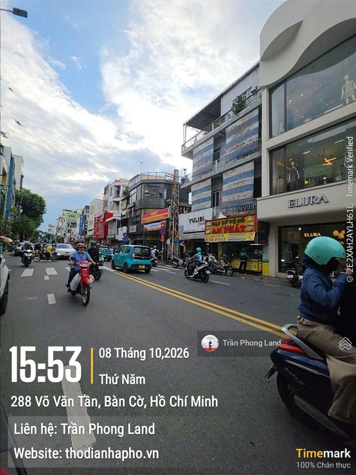 Chính chủ gửi cho thuê nhà mặt tiền 262 võ văn tần, p5, q3, 5x6m, trệt 2 lầu, giá 35tr, 0908 140 ***