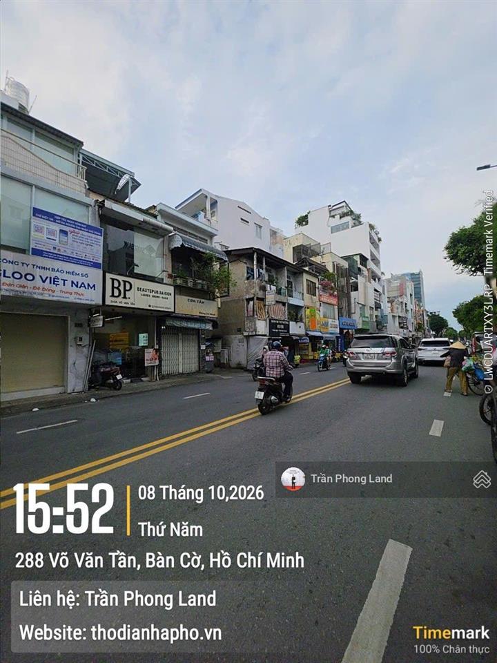 Chính chủ gửi cho thuê nhà mặt tiền 262 võ văn tần, p5, q3, 5x6m, trệt 2 lầu, giá 35tr, 0908 140 ***