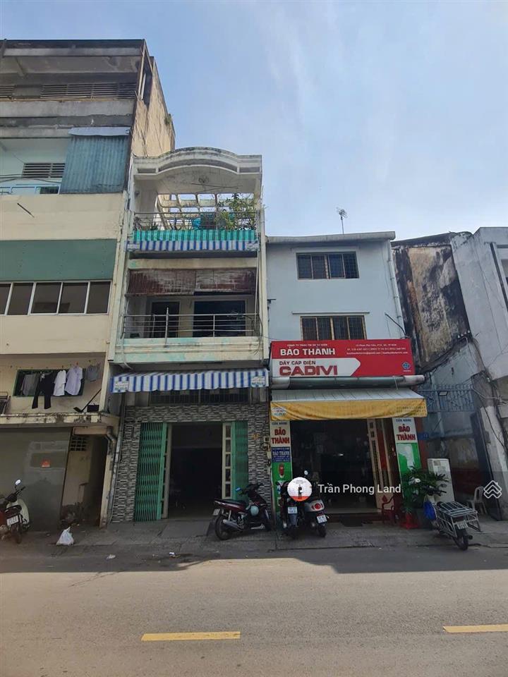 Chính chủ gửi bán nhà mặt tiền 12 phan phú tiên, p10, q5, 4x20.75m, 83m2, trệt lửng lầu, 0938 140 ***