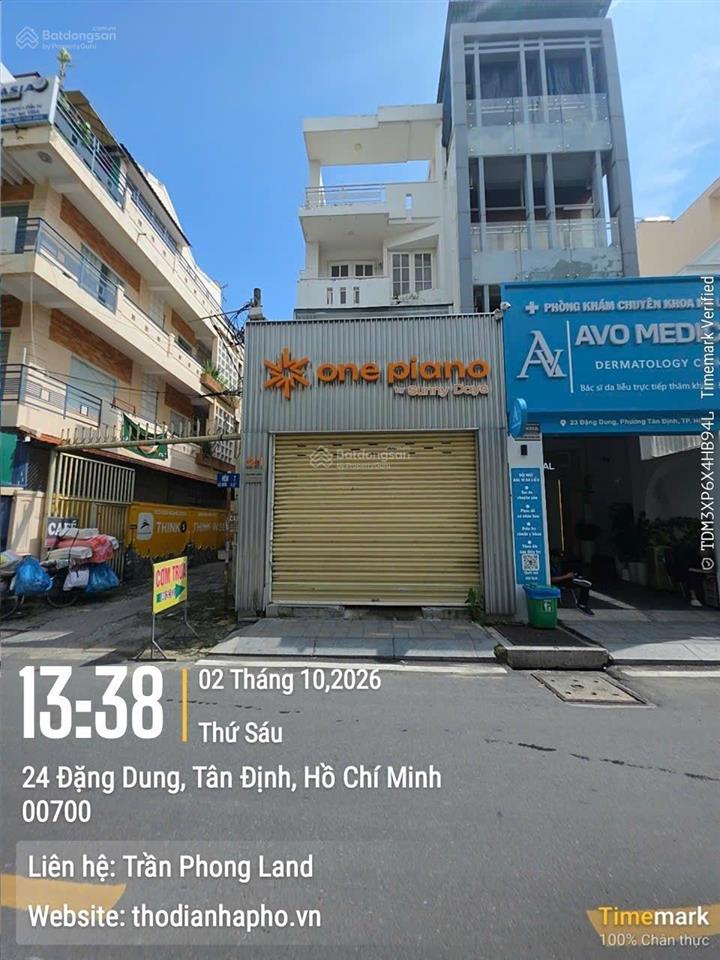 Chính chủ gửi cho thuê nhà mặt tiền 21 đặng dung, p. tân định, q1, 4x22m, trệt 2 lầu st, 0908 140 ***
