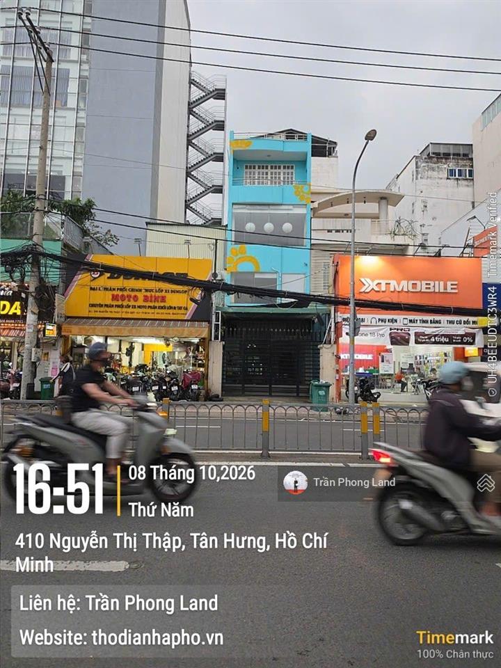 Chính chủ gửi cho thuê nhà mặt tiền 390a nguyễn thị thập, q7, 5x31m, trệt 3 lầu, 0908 140 ***