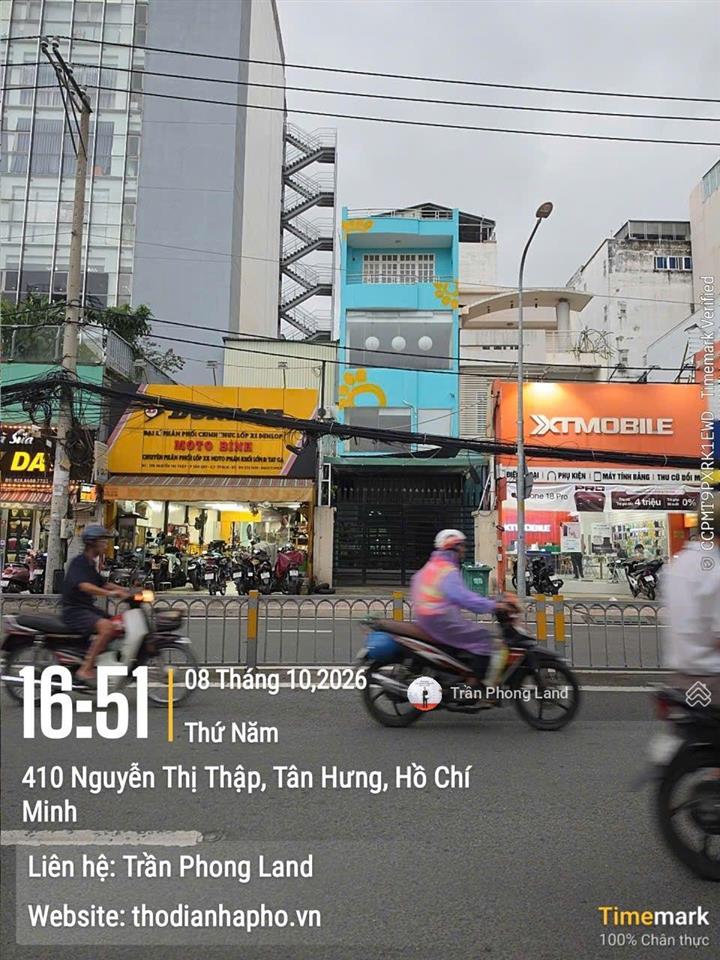 Chính chủ gửi cho thuê nhà mặt tiền 390a nguyễn thị thập, q7, 5x31m, trệt 3 lầu, 0908 140 ***